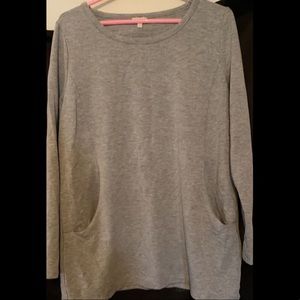 Women’s “Talbots” Oversized Sweatshirt with pockets